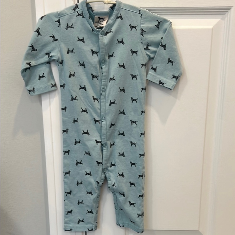 EUC The Black Dog Onesie 🚭